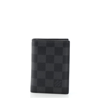 Louis Vuitton Slender Pocket Organizer Damier Graphite