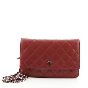 Chanel Wallet on Chain Quilted Lambskin