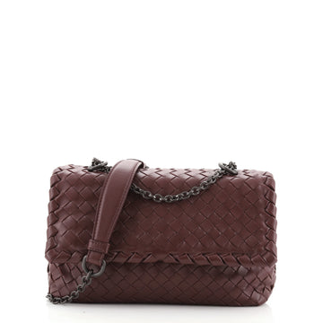 Bottega Veneta Olimpia Crossbody Bag Intrecciato Nappa Baby