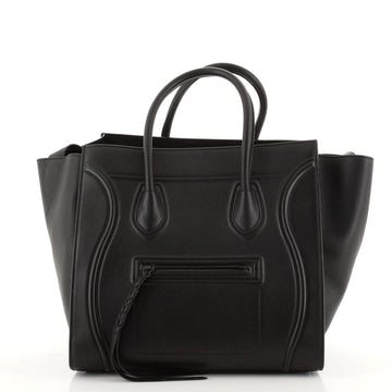Celine Luggage Bag Grainy Leather Mini