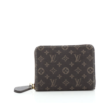 Louis Vuitton Zippy Coin Purse Mini Lin