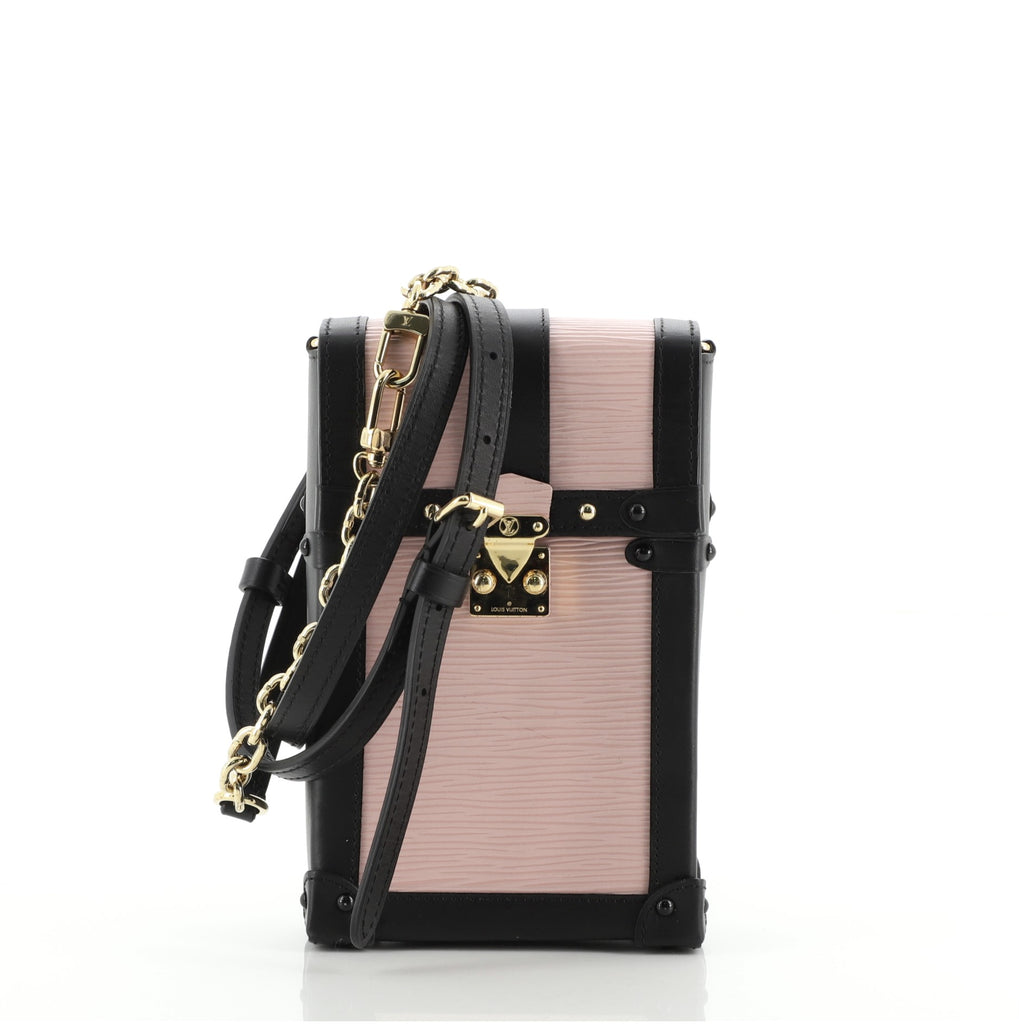 Louis Vuitton Vertical Trunk Pochette Epi Leather Pink 810751