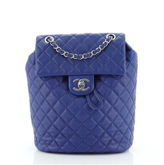 Chanel Urban Spirit Backpack Quilted Lambskin Small