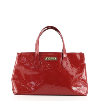Louis Vuitton Wilshire Handbag Monogram Vernis PM