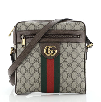 Gucci Ophidia Messenger Bag GG Coated Canvas Small