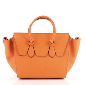 Celine Tie Knot Tote Grainy Leather Small