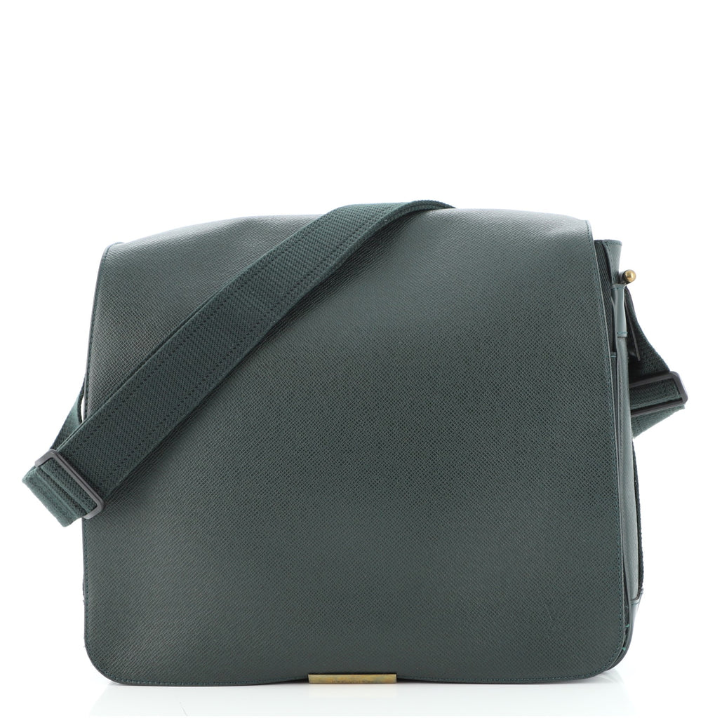 Louis Vuitton Epicea Taiga Leather Viktor Messenger Bag - Yoogi's
