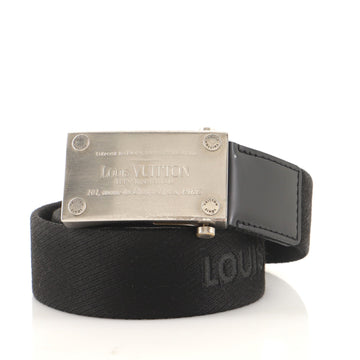 Louis Vuitton Bengale Belt Metal and Canvas