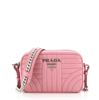 Prada Camera Bag Diagramme Quilted Leather Mini