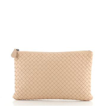 Bottega Veneta Zip Pouch Intrecciato Nappa Large