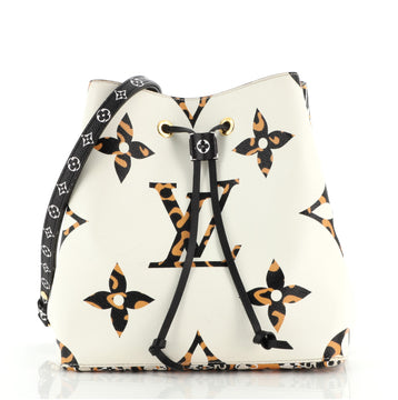 Louis Vuitton NeoNoe Handbag Limited Edition Jungle Monogram Giant