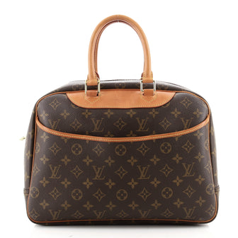 Louis Vuitton Deauville Handbag Monogram Canvas