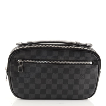 Louis Vuitton Ambler Waist Bag Damier Graphite