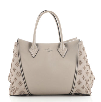 Louis Vuitton W Tote Monogram Tuffetage Leather PM