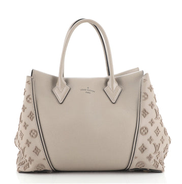 Louis Vuitton W Tote Monogram Tuffetage Leather PM
