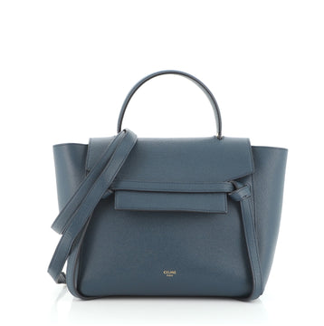 Celine Belt Bag Textured Leather Micro