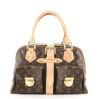 Louis Vuitton Manhattan Handbag Monogram Canvas GM