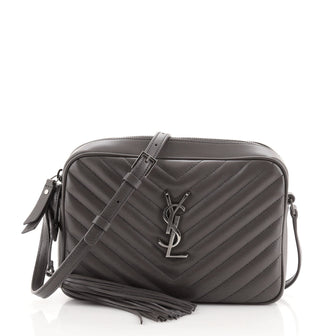 Saint Laurent Lou Camera Bag Matelasse Chevron Leather Small