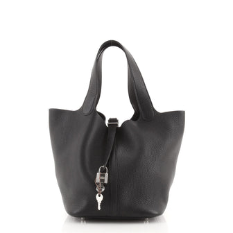 Hermes Picotin Lock Bag Clemence MM