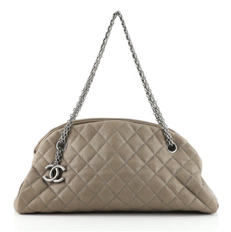 Chanel Just Mademoiselle Bag Quilted Calfskin Medium