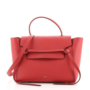 Celine Belt Bag Textured Leather Mini
