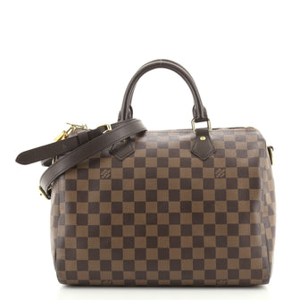 Louis Vuitton Speedy Bandouliere Bag Damier 30
