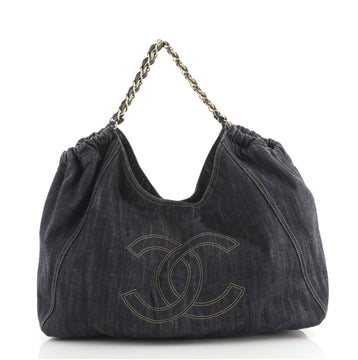 Chanel Coco Cabas Denim Large