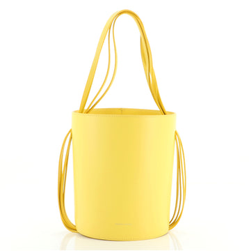 Mansur Gavriel Fringe Bucket Bag Leather
