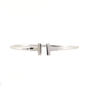 Tiffany & Co. T Wire Bracelet 18K White Gold