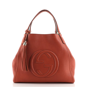 Gucci Soho Shoulder Bag Leather Medium