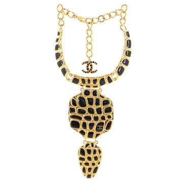 Chanel Along the Nile Collar Necklace Metal and Resin