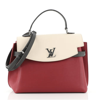 Louis Vuitton Lockme Ever Handbag Leather MM