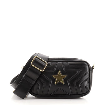 Stella McCartney Stella Star Convertible Waist Bag Quilted Faux Leather
