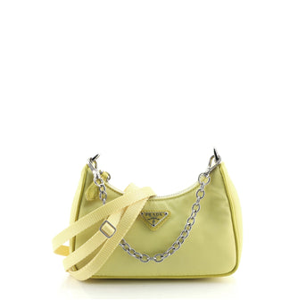 Prada Re-Edition Shoulder Bag Tessuto Mini