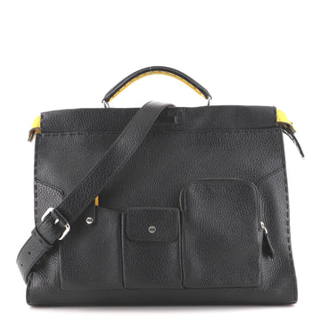 Fendi Selleria Peekaboo Utility Bag Leather Regular