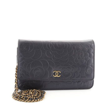 Chanel Wallet on Chain Camellia Lambskin