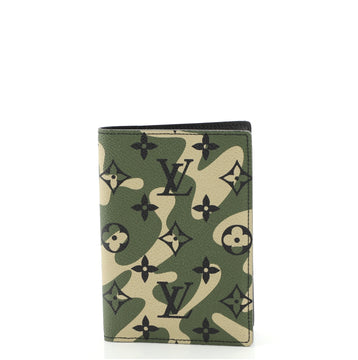 Louis Vuitton Passport Cover Limited Edition Monogramouflage Canvas