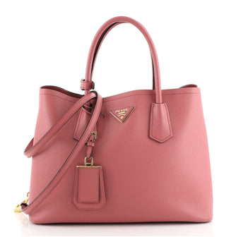 Prada Cuir Double Tote Saffiano Leather Medium