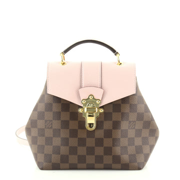 Louis Vuitton Clapton Backpack Damier and Leather