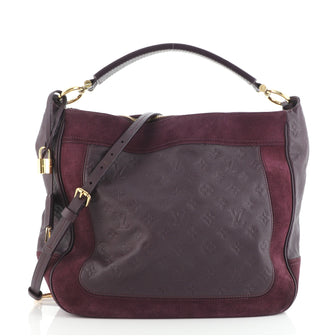 Louis Vuitton Audacieuse Handbag Monogram Empreinte Leather MM