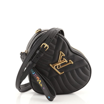 Louis Vuitton New Wave Heart Crossbody Bag Quilted Leather