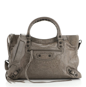 Balenciaga City Classic Studs Bag Leather Medium