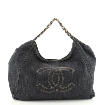 Chanel Coco Cabas Denim Large