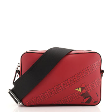 Fendi Year of the Rat 2020 Messenger Bag Limited Edition Printed Leather
