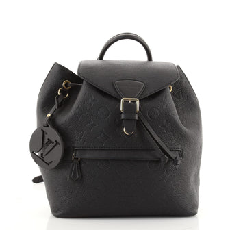 Louis Vuitton Montsouris Backpack NM Monogram Empreinte Leather PM