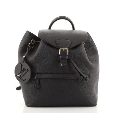 Louis Vuitton Montsouris Backpack NM Monogram Empreinte Leather PM