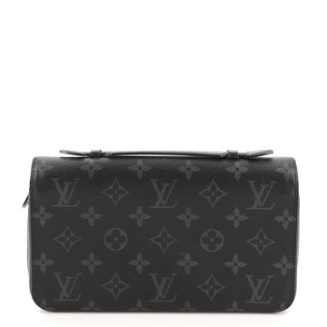 Louis Vuitton Zippy Wallet Monogram Eclipse Canvas XL