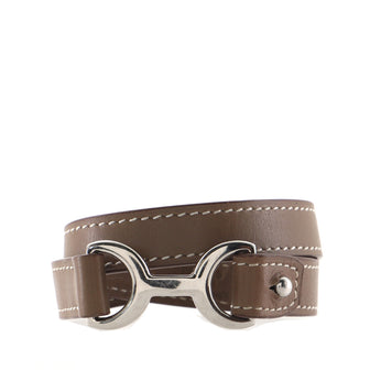 Hermes Pavane Double Tour Bracelet Leather