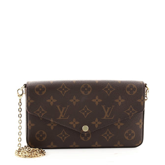 Louis Vuitton Felicie Pochette Monogram Canvas