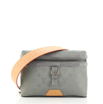 Louis Vuitton Messenger Bag Limited Edition Titanium Monogram Canvas PM